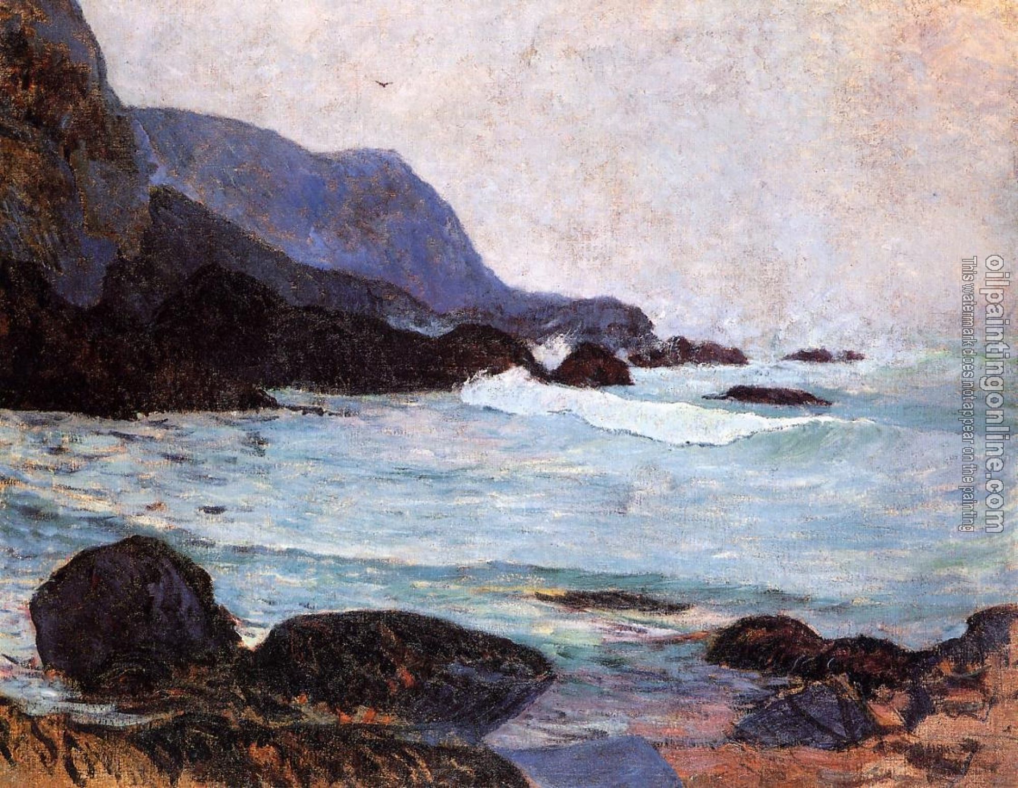 Gauguin, Paul - The Coast of Bellangenay